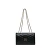 Bolso de sobre de cadena de nicho, un bolso cuadrado pequeño chic y elegante, perfecto para eventos nocturnos, versátil y moderno, se puede llevar como bolso de hombro o bolso cruzado