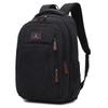 Mochila de Lona de Gran Capacidad Multicapa para Hombre, Deportiva, de Viaje, Lona, Resistente al Desgaste, para Estudiantes de Secundaria, Bolsa de Tela Casual