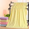 Toalha de Banho Urso Microfibra Embossada 70*140 Toalha de Praia Absorvente Macia