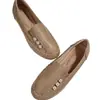 Sapatos casuais confortáveis plus size para comércio exterior, novo outono de 2026, sapatos slip-on planos florais de comércio exterior, sapatos preguiçosos para mulheres