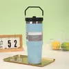 30 unidades de copos térmicos portáteis de aço inoxidável para carro, para manter bebidas quentes ou frias, adequados para uso ao ar livre, atacado, produto popular de comércio exterior