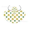 Fábrica de Chales con Capa Estampada para el Día de San Patricio Personaliza Varios Colores de Capas con Cordones y Capuchas
