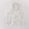 Bufanda Larga Nueva de Chifón de Perlas Exquisita con Pedrería Hot-Fix de Vidrio Bufanda de Gasa Étnica Bufanda de Malasia Indonesia África