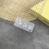 Silicone de Grau Alimentício Material de Alta Transparência Molde de Flor Rosa para Nail Art Lixa de Unha Concha do Mar Fornecimento Transfronteiriço Venda por Atacado
