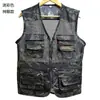 Chaleco Outdoor Delgado Multibolsillos Transfronterizo para Hombre, Chaleco de Pesca de Malla de Secado Rápido de Verano, Ropa de Trabajo para Fotografía para Hombre
