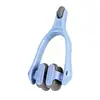 Masajeador de rodillo para dedos con rodillos de doble hilera para masajear y estirar los músculos de los dedos, rodillo de masaje para ejercicio de amasado y presión