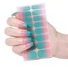 Zhengxiang Cross-border Novo Gradiente Nail Art Adesivos Impermeáveis Europeus e Americanos Internet Vermelho Ins Película de Esmalte Adesivos Atacado para Comércio Exterior