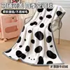 Manta Gruesa de Franela Polar para Siesta en la Oficina Manta para Aire Acondicionado Manta tipo Throw Manta para Sofá Polar Doble Cara Para Cama Manta de Regalo de Invierno