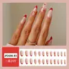 Uñas postizas europeas y americanas cortas, medianas y largas, tipo ataúd, ballet, parches de uñas, productos terminados en caja, se pueden diseñar con dibujos y muestras.