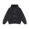 Sudadera Lavada Vintage Estilo Americano Transfronteriza de 350 g para Hombre, Conjunto de Sudadera Holgada, Chaqueta de Cuello Redondo, Personalización de Sudadera con Capucha