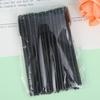 Fabricante Transfronterizo Cepillo Espiral para Pestañas Varilla Sólida de Cristal Peine para Pestañas Rizador de Pestañas para Injertos Herramientas de Belleza Pestañas Cejas