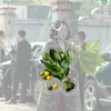 Nuevo Estilo Llavero Hoja de Toronja Colgante Acrílico para Mochila Atrae la Fortuna Nicho Regalo Creativo Adorno Estilo Lindo