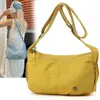 Bolsa Transversal Multicamadas Feminina 2025 Outono Nova Bolsa Casual Feminina Bolsa Leve de Tecido de Nylon Bolsa de Ombro Transversal Feminina