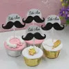 Traje Decorativo para Hornear Pasteles Corbata de Moño Tarjeta Negra Dorada para Hombres Día del Padre Caballero Guapo Papá Cumpleaños Enchufe