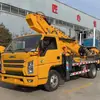 Vehículo de Trabajo Aéreo Autopropulsado de Carrocería Ancha 30.5 Jiangling Shunda Fabricado en Fábrica y Exportado con Plataforma Elevadora de Gran Altura