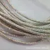 Cable de Datos de Diamante Completo Más Vendido Fábrica al por Mayor Cable de Datos Brillante con Perforación de Pedrería Redonda de Diamante Completo Accesorios de Decoración DIY