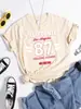 Camiseta Casual de Algodón Puro 180g para Mujer Cuello Redondo Manga Corta Algodón Estampado Europeo y Americano Sudeste Asiático
