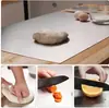 Tabla de cortar plegable de acero inoxidable transfronteriza, tabla de amasar antibacteriana, tabla para picar frutas para el hogar, engrosada y lisa, resistente al moho