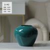 Jingdezhen Estilo Chino Nuevo Cerámica Florero Adornos Sala de Estar Entrada Arreglo Floral Adornos Utensilios para Flores Macetas de Gres Retro Macetas
