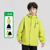 Ropa Infantil Zuoxi Chaqueta 3 en 1 para Niños, Modelo Nuevo Otoño 2026, Ropa Exterior Impermeable para Niños Grandes