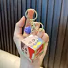 Chaveiro Pingente Cubo Mágico Woan coolomi atacado portátil mini Cubo Mágico brinquedo educativo pingente