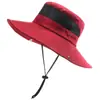 Nuevo sombrero de pescador para hombre y mujer, gorra con visera solar, protección solar, gorra de primavera y verano para viajes al aire libre, color liso, transpirable, gorra de pesca para hombre y mujer