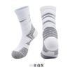 Meias Esportivas Mais Vendidas Verão Femininas Finas com Base de Toalha Antiderrapantes Profissionais para Basquete Meias Masculinas de Alta Elasticidade Meio da Panturrilha Venda por Atacado