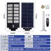 Nueva Luz Solar para Exteriores, Luz con Sensor Solar, Lámpara de Jardín Estilo Europeo, Lámpara de Pared Integrada, Luces para Zonas Rurales Nuevas 6m