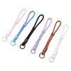 Cordón para Teléfono Móvil, Correa de Muñeca Ajustable, Cordón para Muñeca de Muñeca, Nuevo Cordón de Bloqueo Automático, Cordón Tejido Corto Multicolor, Correa para Botella de Agua