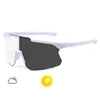 Gafas de Montañismo, Gafas de Sol Mercurio para Ciclismo, Gafas Deportivas Antiviento para Ciclismo al Aire Libre con Marco Grande Anti-UV