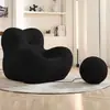 Poltrona Sofá Abraço de Mãe Sofá Preguiçoso Sofá Reclinável Individual para Sala de Estar Varanda Quarto Lã Rolo Sofá Pequeno