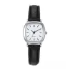 Nuevo Reloj Cuadrado Elegante para Estudiantes de Secundaria, Temperamento Sencillo, Esfera Pequeña, Estilo Coreano, Serie Retro Artística, Correa de Cuero, Reloj de Cuarzo