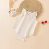 Mameluco Romper de Algodón Puro Clase A para Bebés Niños y Niñas de 0 a 9 Meses, Estilo Delgado de Manga Corta para Primavera y Verano