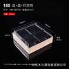 Caja de embalaje de sushi desechable para llevar, salmón, sushi, plato de fruta, comida para cocinar, sashimi, ensalada de frutas, caja de comida rápida