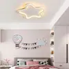 Luz para quarto infantil Net red ins meninos e meninas Quarto luz de estrela moderna simples aconchegante quarto luz de teto de estrela