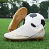 Zapatos de Fútbol Nuevos de Caña Alta Transfronterizos Tf para Hombres y Mujeres, Zapatos Deportivos de Tacos Cortos para Adultos, Zapatos de Entrenamiento para Estudiantes Jóvenes al por Mayor