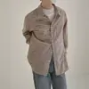 Colección de otoño: Camisa a cuadros retro de estilo japonés de manga larga, unisex, perfecta para usar en capas como prenda interior o exterior, moderna y elegante