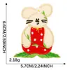 Etiqueta Bordada Patch Bordado Novo Lindo Patch de Morango Estilo Menina Bolsa DIY Acessórios de Brinquedo Patch Tecido Patch