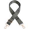 Nueva Correa de Hombro para Bolso de 38 mm Rombo Color Contrastante Accesorios Ropa Correa de Bolso para Mujer Hombro Único Diagonal Ajustable Correa de Hombro para Mochila