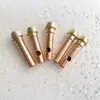 Acessórios para Soldagem a Arco com Gás Argônio Tubo de Silicone Manípulo da Tocha de Solda QQ-150 Interruptor de Tamanho Conector para Cima e para Baixo da Cauda da Tocha de Solda Grampo de Cobre