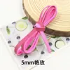 Cuerda de cuero sintético de 5 mm para manualidades, cuerda de cuero, accesorios para zapatos de frijol, tira de cuero, cuerda de terciopelo, fabricantes, accesorios, venta al por mayor