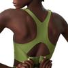 Ropa interior deportiva con copa de respiración transfronteriza, sujetador deportivo de talla grande europeo y americano para mujer, ropa interior de yoga y fitness de una pieza con copa de pecho.