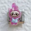 Pulseira Modular Italiana em Aço Inoxidável Personagem de Desenho Animado Pulseira Elástica DIY Pingentes Italianos