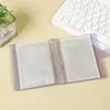 Álbum de Armazenamento de Adesivos para Unhas Xiaohongshu Álbum de Fotos Simples Planejador Porta-Exibição de Adesivos Organizador de Cartões Álbum Comemorativo