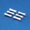 Cuentas espaciadoras de tubo de bambú de estilo antiguo de plata esterlina S925 de 3 * 10 mm, cuentas de hueso sueltas, accesorios de bricolaje hechos a mano.