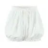 Ins estilo europeo y americano 2026 nueva moda elegante top de un solo hombro suelto para mujer + shorts de linterna de cintura suelta