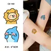 Pegatinas de Tatuaje Coloridas para Parejas, Personalizadas y de Moda, Llenas de Amor, Fáciles de Aplicar, Múltiples Estilos y Colores, Románticas e Impermeables