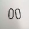 Pista Nro. 5 hebilla de aleación de aluminio para montañismo dispositivo ovalado anti-pérdida gancho de audio para auriculares Bluetooth hebilla hebilla de montañismo en forma de U