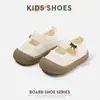 Zapatos Individuales de Boca Baja para Niñas, Tenis Transpirables para Niños, Zapatos Blancos Versátiles, Nuevos Modelos de Primavera y Verano, Zapatos de Suela Suave para Bebés de Guardería