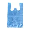 Bolsas de plástico desechables tipo camiseta azules Bolsas de embalaje Bolsas africanas Exportación de comercio exterior Buena elasticidad Personalizable